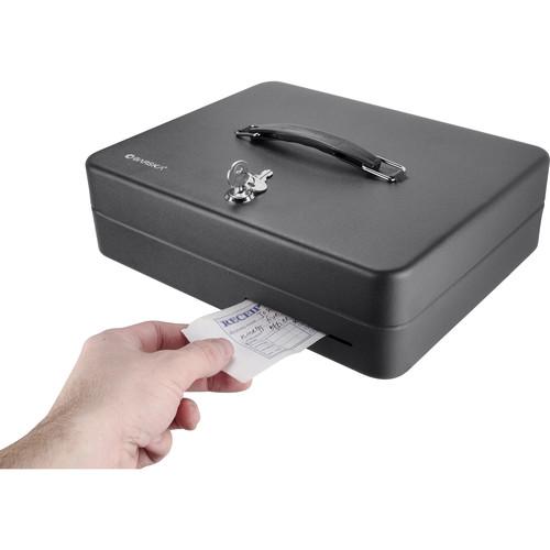 Barska CB13052 12&quot; Standard Fold Out Cash Box with Key Lock