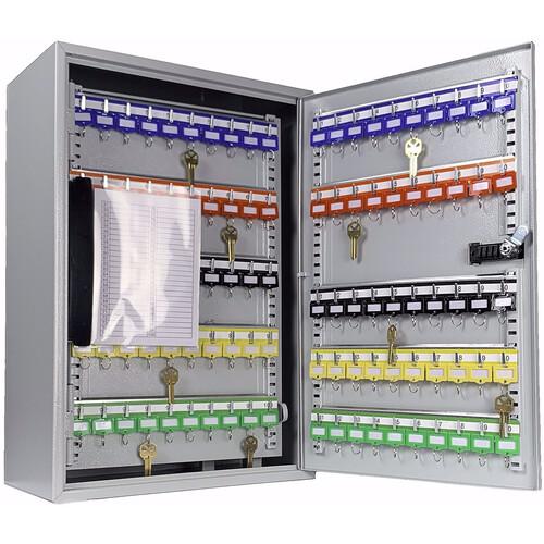 Barska CB13562 300 Position Adjustable Key Cabinet with Combo Lock - Gray