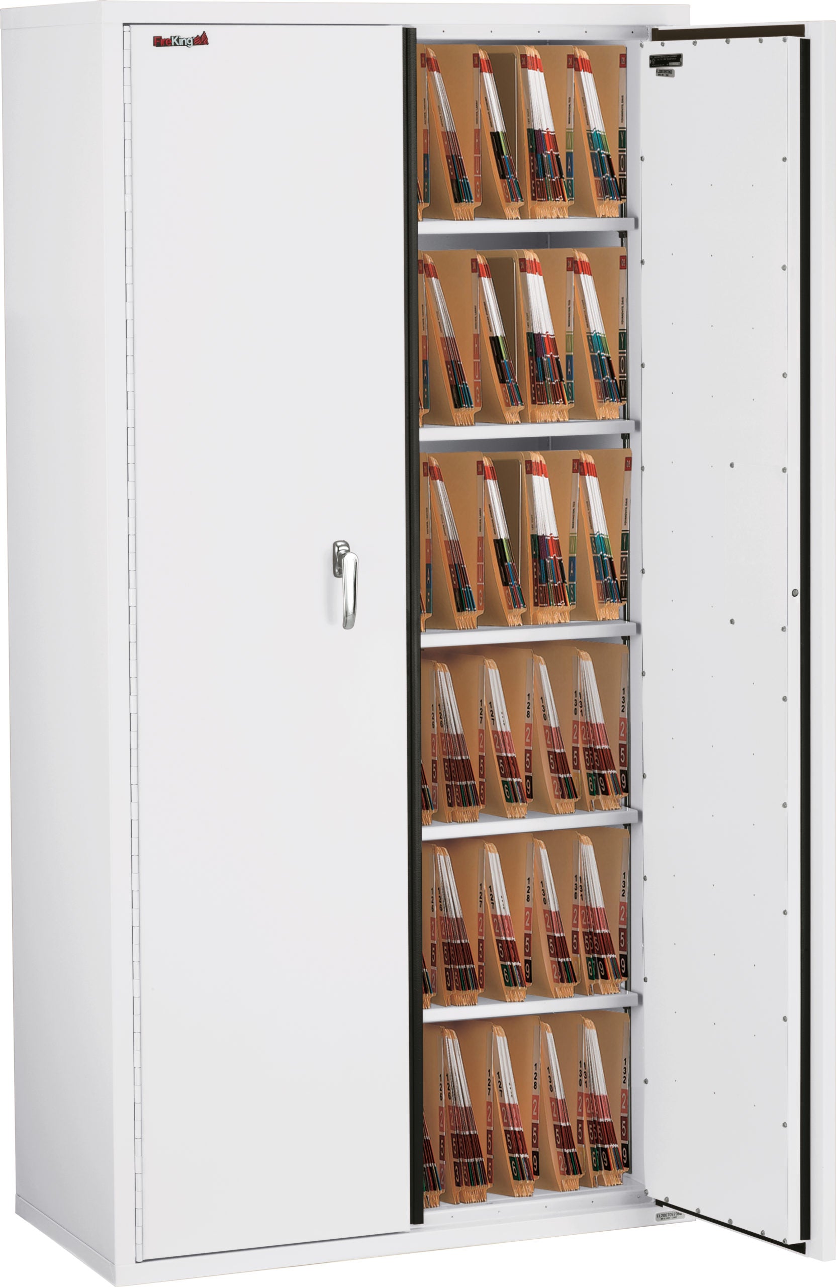 FireKing CF7236-MD Secure Storage Cabinet Arctic White