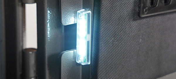 Sports Afield SA-DIA3-BIO Sanctuary Diamond Series Biometric Home &amp; Office Safe Lightbar