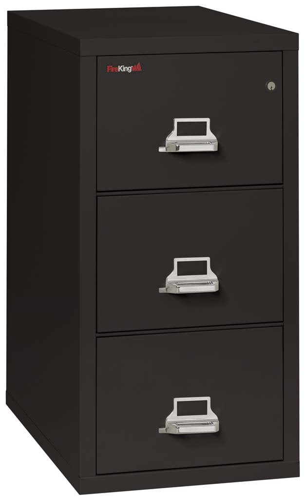 FireKing 3-2131-C Three Drawer Legal 31" D Fire File Cabinet Parchment