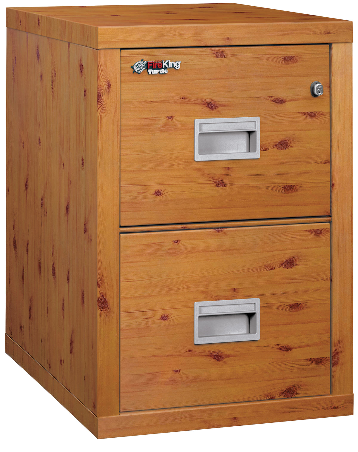 FireKing 2R1822-C Premium Designer Two Drawer Turtle Vertical 22&quot; D Fire File Cabinet