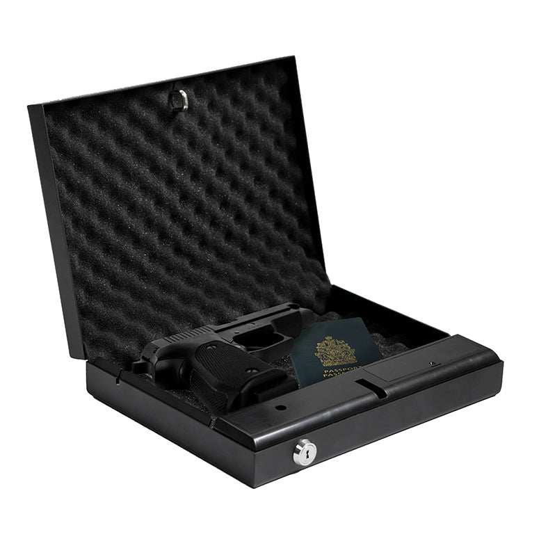 Sports Afield SA-HD1-BIO Home Defense Quick Access Vault - Biometric Door Open with Handgun &amp; Passport