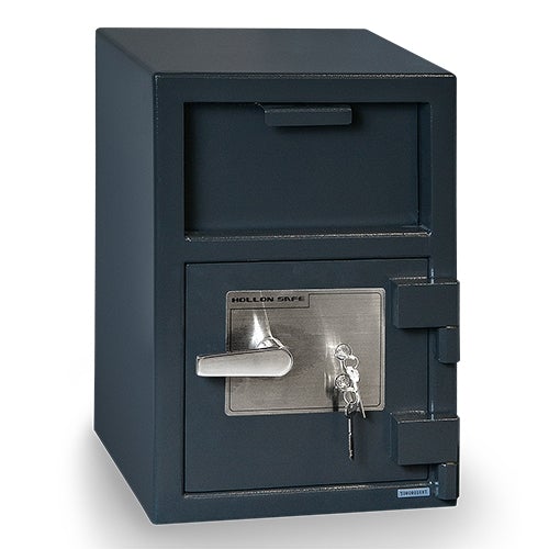Hollon FD-2014K Front Load Depository Safe with Key Lock