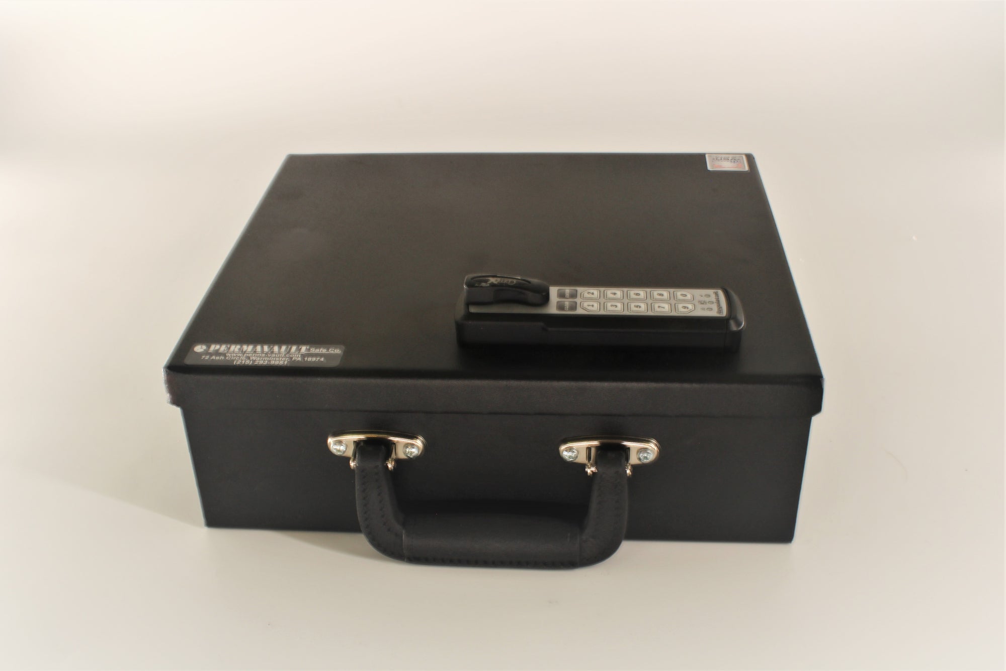 Perma-Vault PV-1-REGR Pistol Box with CompX Regulator R Push Button Lock