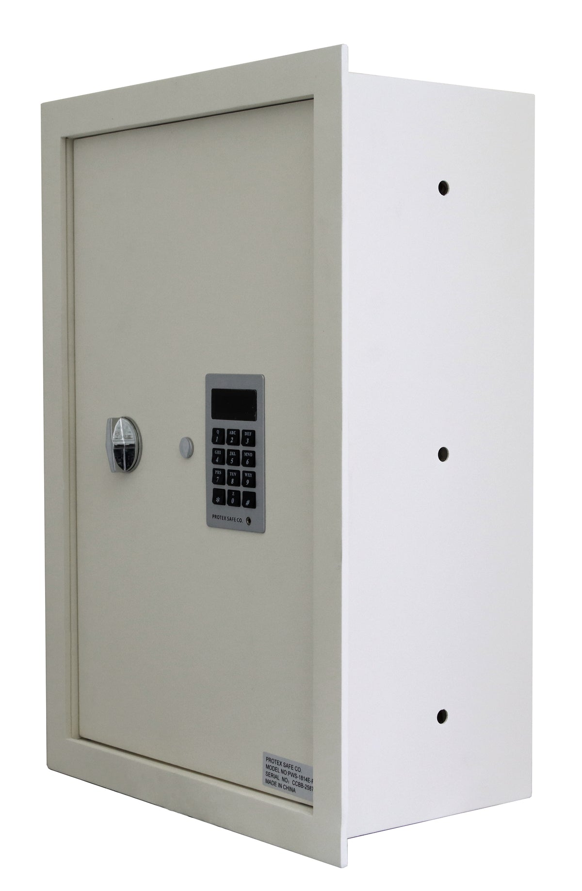 Protex PWS-1814E-FR 30 Minute Fire Rated Wall Safe Side View 2