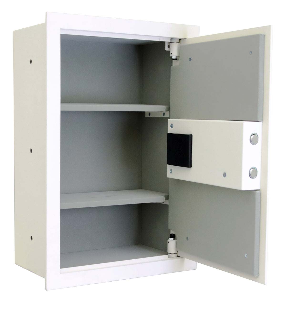 Protex PWS-1814E-FR 30 Minute Fire Rated Wall Safe Door Open Inside
