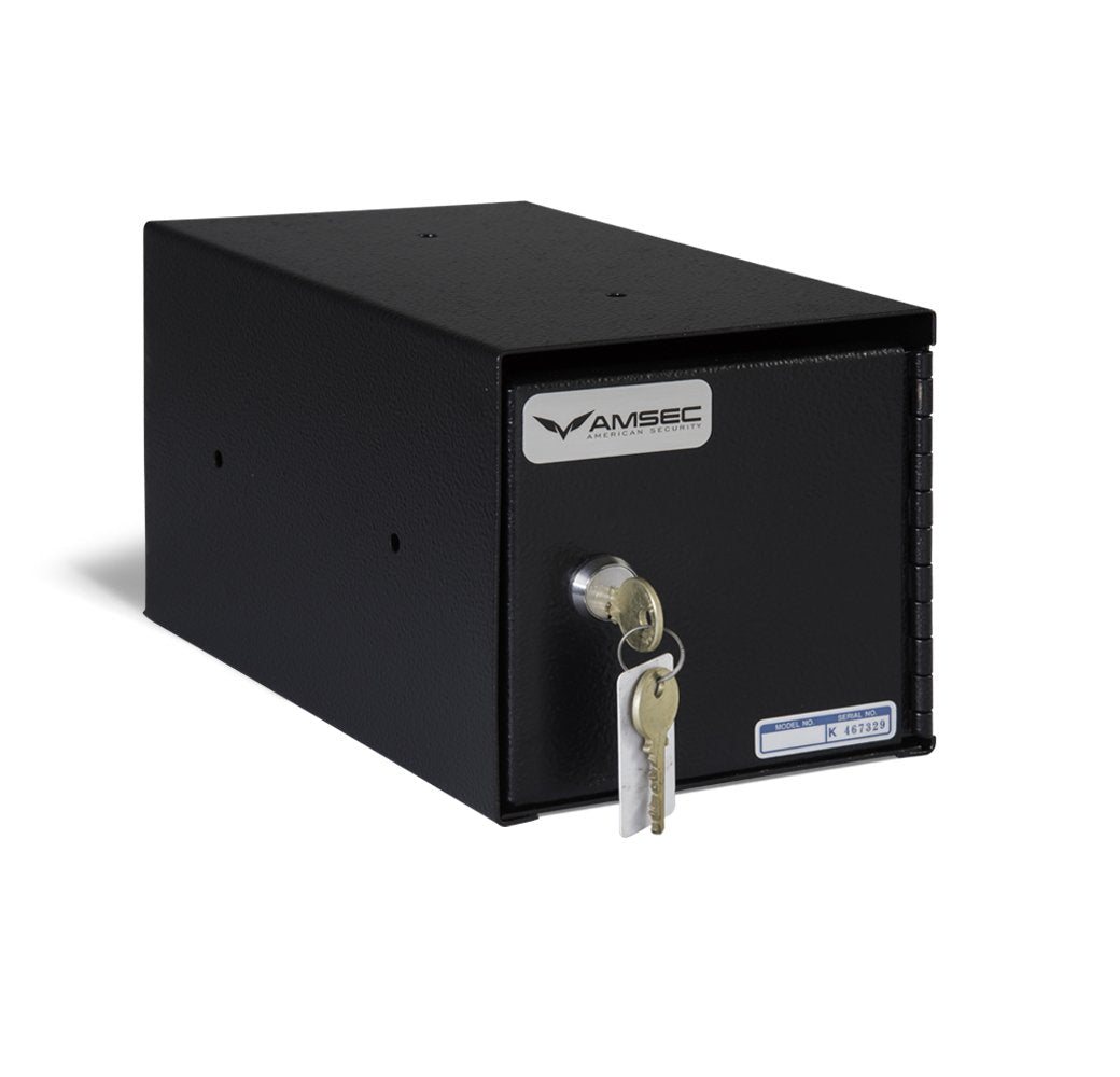 AMSEC TB0610-2 Undercounter Safe with Medeco Key Lock