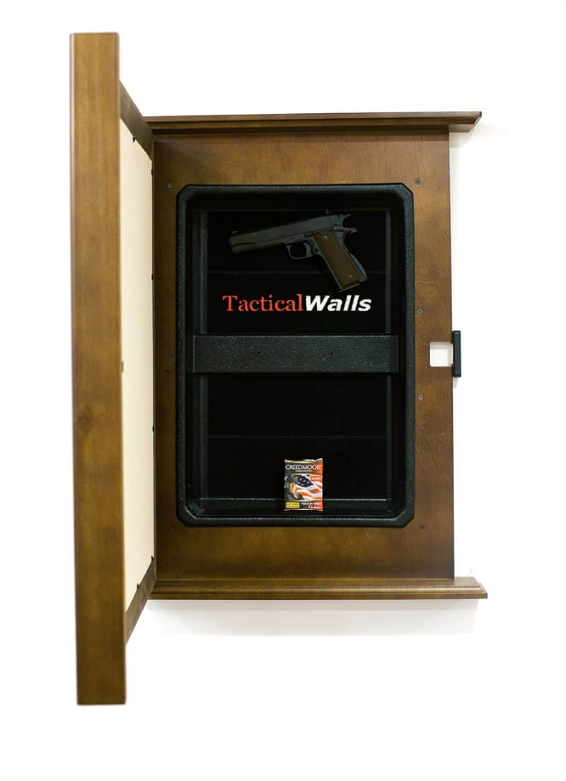Tactical Walls 1420M Hinged Concealment Mirror with Magnetic Lock