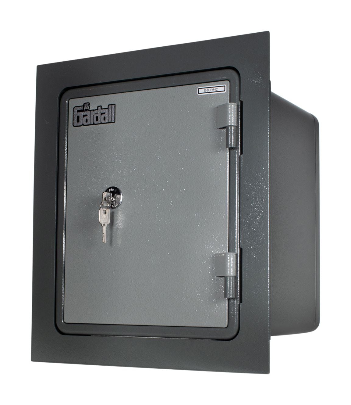 Gardall WMS129-G-K Fireproof Wall Safe (with flange) with Key Lock