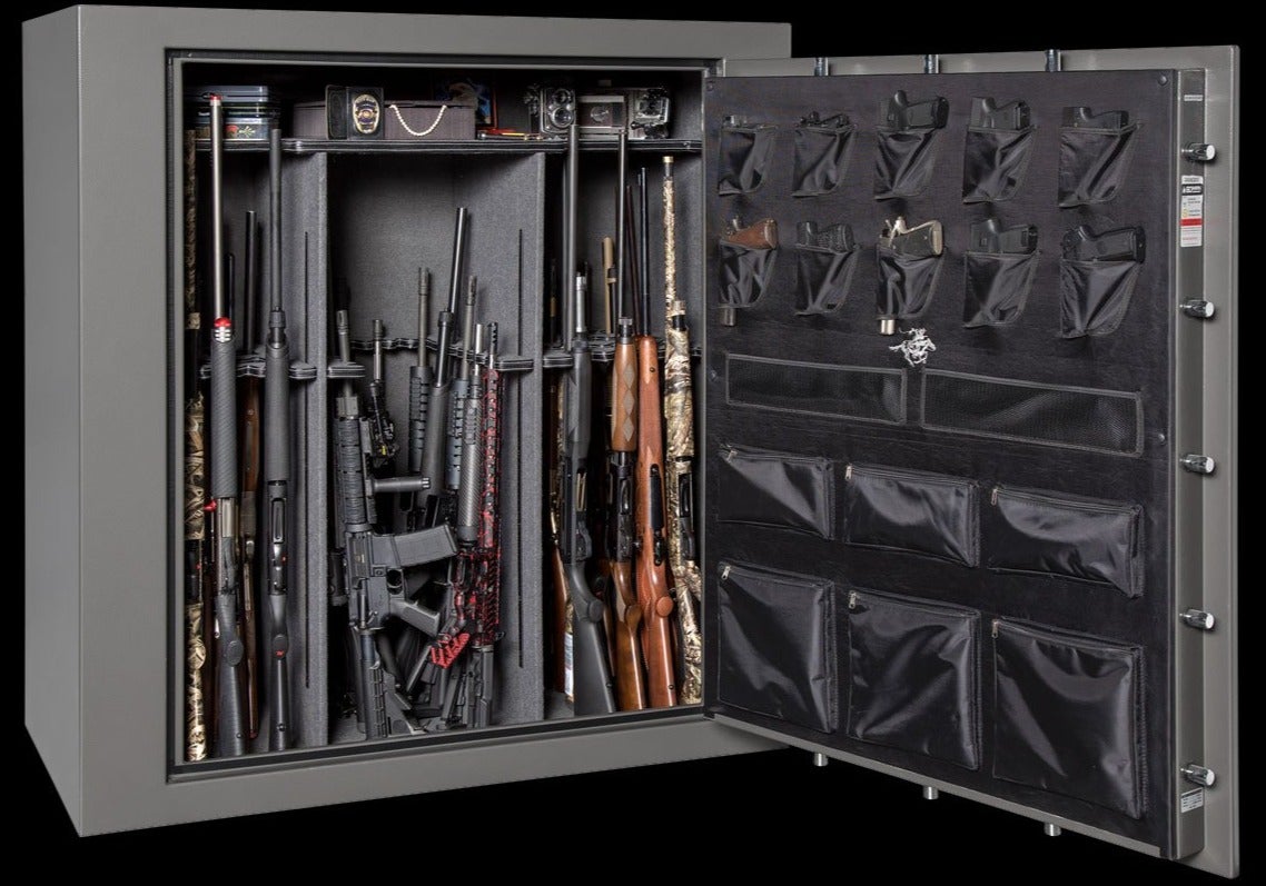 Winchester Ranger 54 Super Wide Body Gun Safe R-5955-54 Gunmetal Gray Door Open