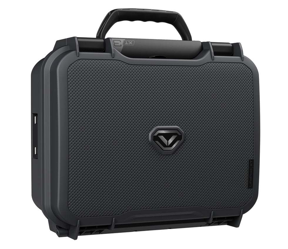 Vaultek Lifepod XT3i High Capacity Weather Resistant Firearm Case Tactical Model Titanium Gray