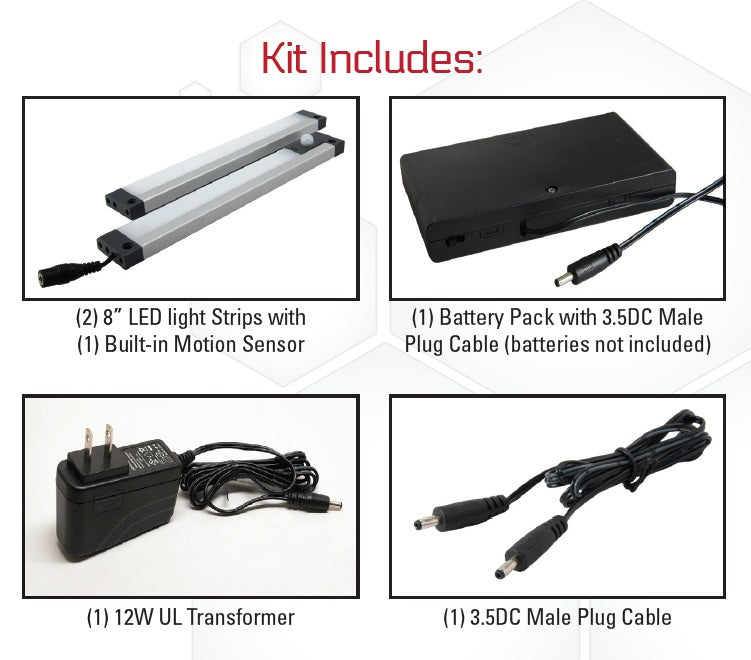 AMSEC 3115049 8" LED Retrofit Light Kit