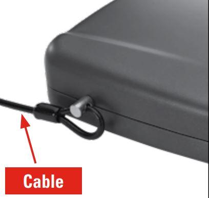Hornady 98169 RAPID Safe Security Cable Locked In