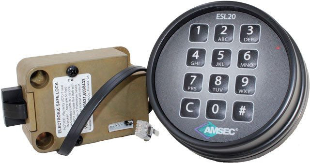 AMSEC ESL20XL Electronic Digital Lock