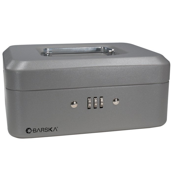 Barska CB11784 8" Cash Box with Combination
