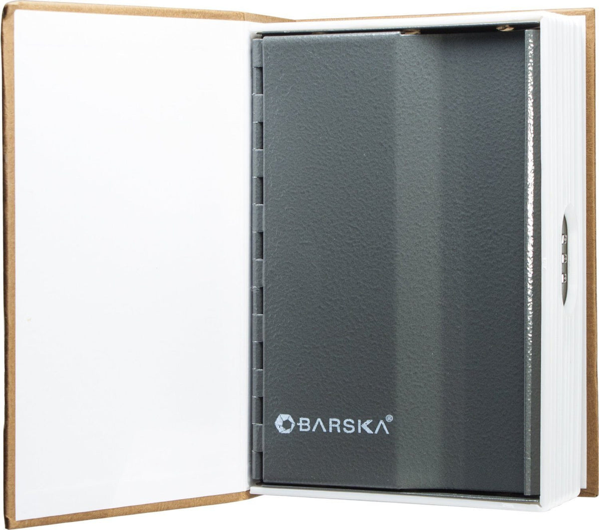Barska CB11990 Book Lock Box with Combination Lock