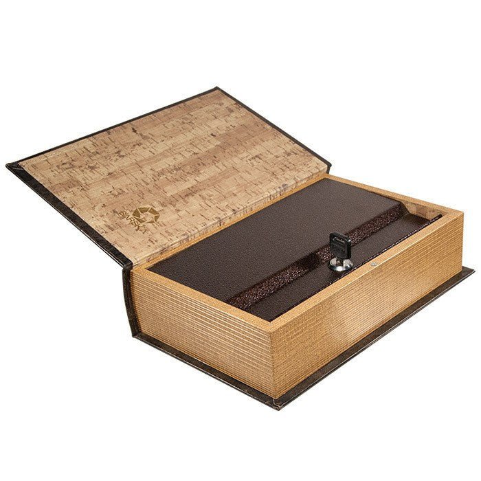 Barska CB11994 Antique Book Key Lock Box - Safe and Vault Store.com