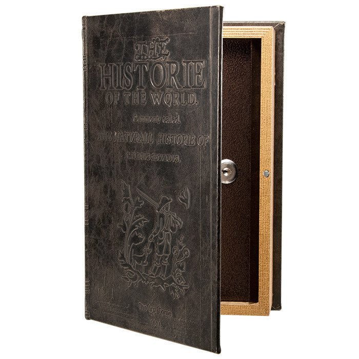 Barska CB11994 Antique Book Key Lock Box - Safe and Vault Store.com