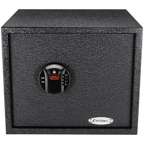 Biometric & Fingerprint Safes - Barska AX12428 1.45 Cubic Ft. Biometric Keypad Security Safe HQ300