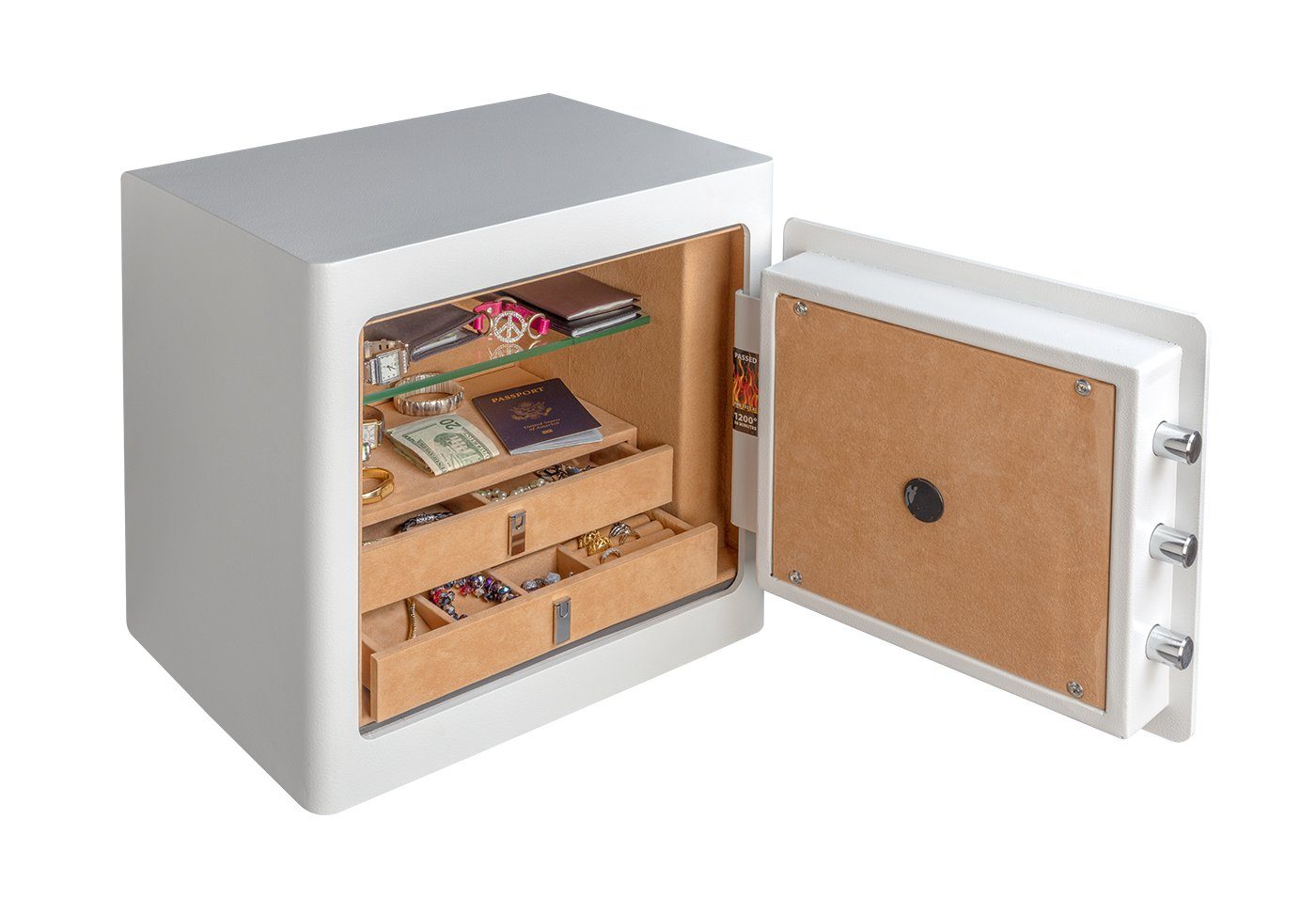 Burglar Fire Safe Products - Gardall JS1718-W-C Jewelry Safe