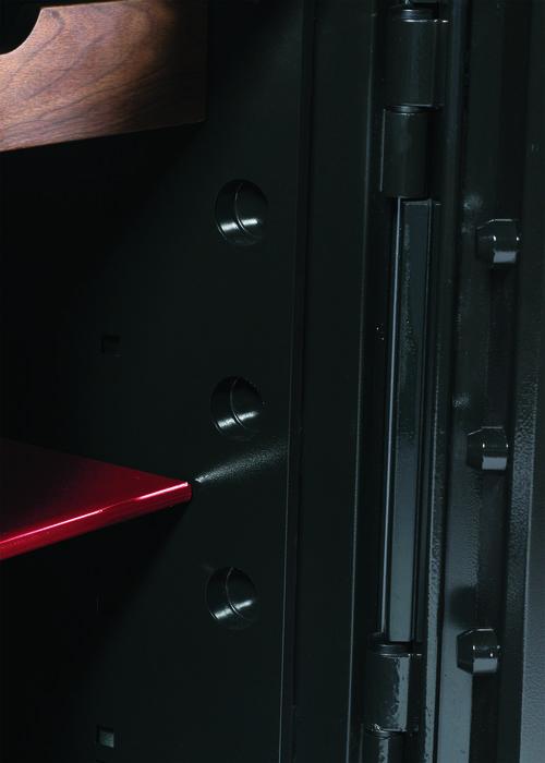 Burglar Fire Safe Products - Phoenix DPS6500 Luxury Safe With Cherry Laminate Exterior Front