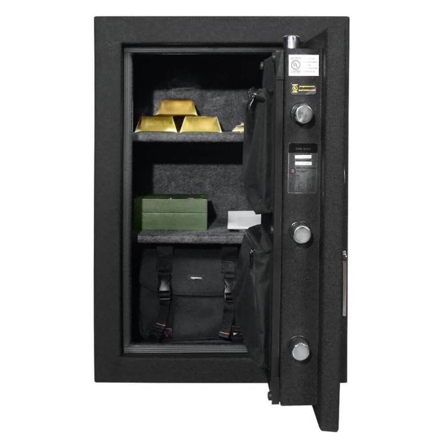 Stealth HS8 UL Home and Office Safe Door Open 90 Degrees Interior Full