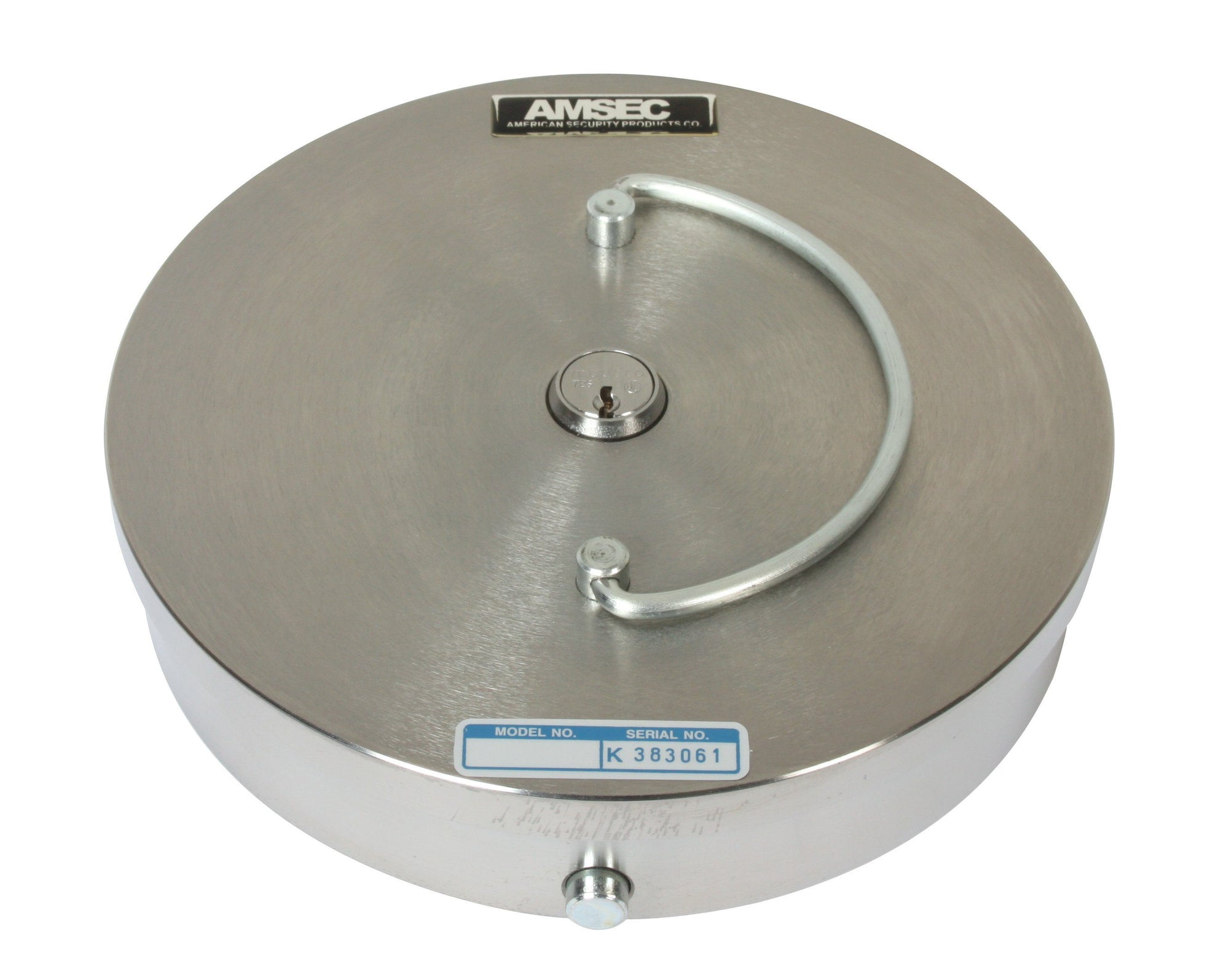 AMSEC M001701 Star Lift Out Round Lid With Key Lock