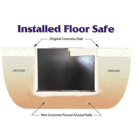Floor Safes - Hollon B6000 Floor Safe