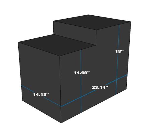 SafeandVaultStore BFS4100 B-Rated Floor Safe with Cover Dimensions