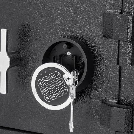 Front Loading Deposit Safes - Barska AX13310 Front Loading Depository Safe With Top Locker