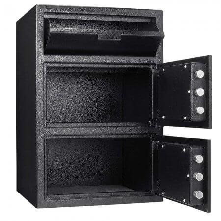 Front Loading Deposit Safes - Barska AX13312 Double Door Depository Safe