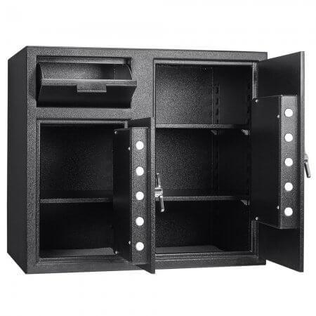 Front Loading Deposit Safes - Barska AX13316 Double Door Depository Safe