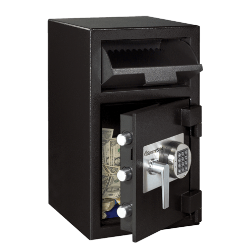 Sentry DH-109E Front Loading Depository Safe Open