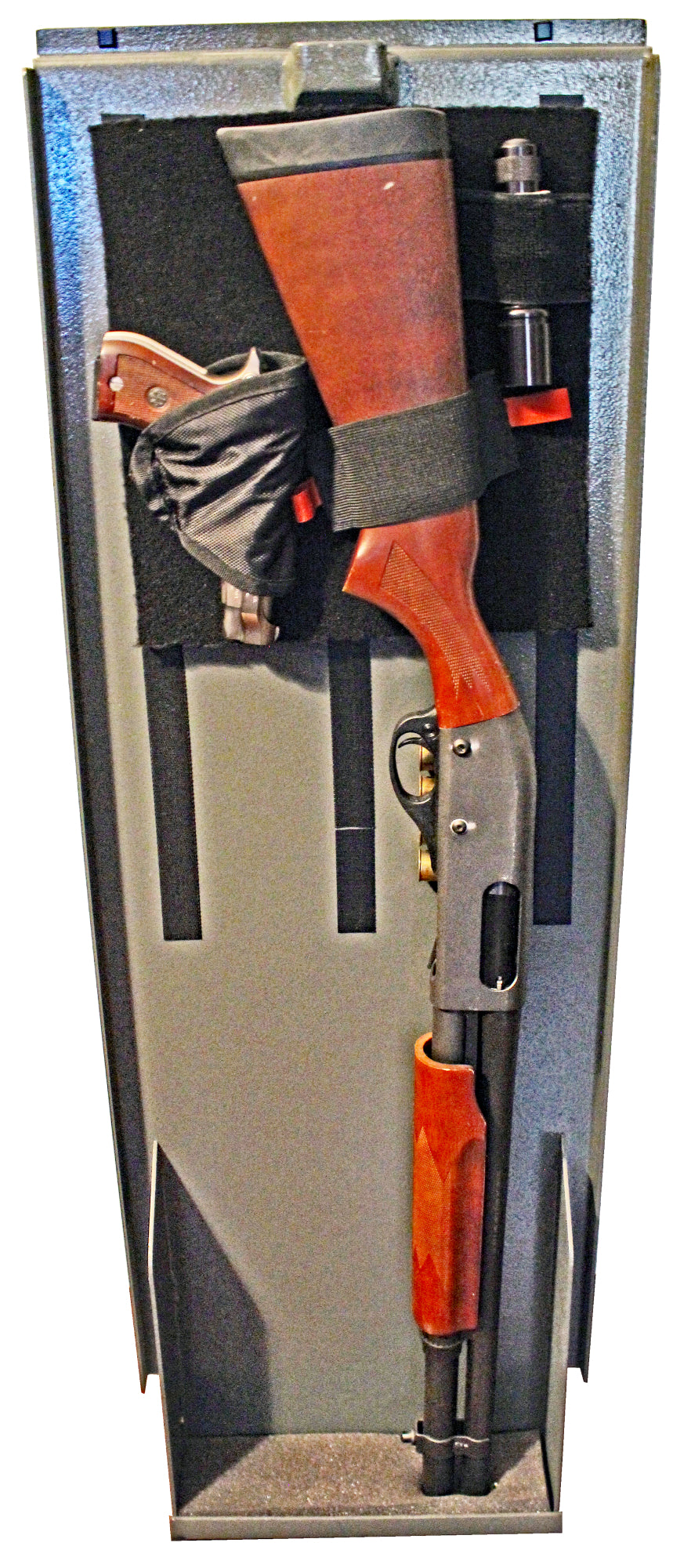 Hayman MMM-5020 Minuteman Magnum Quick Access Gun Safe Inside Door with Rifle