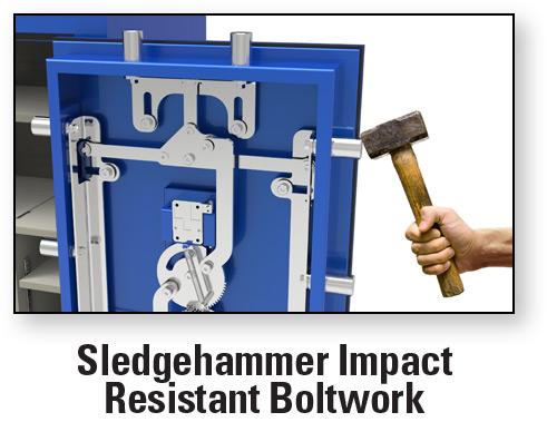 AMSEC BFX6030 Sledgehammer Impact Resistant Boltwork