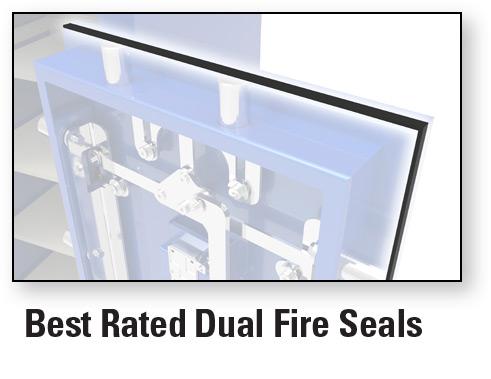 AMSEC BFX6030 Best Rated Dual Fire Seals