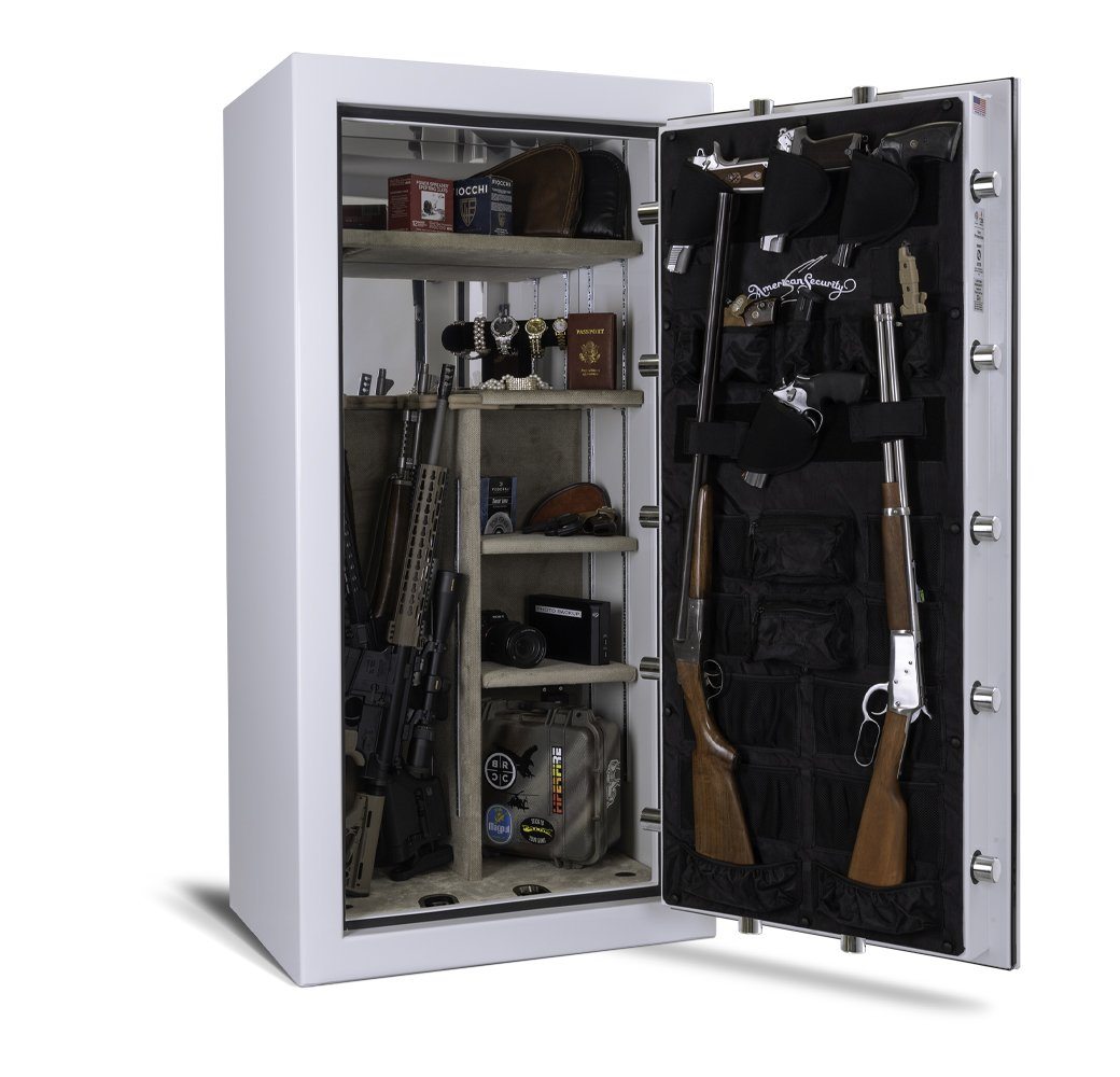 AMSEC BFX6032 Gun &amp; Rifle Safe Door Open