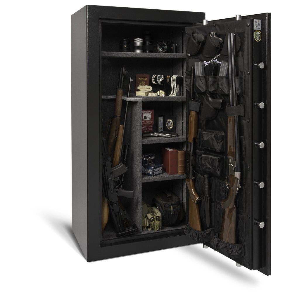 AMSEC SF6032E5 Rifle &amp; Gun Safe Door Open Full