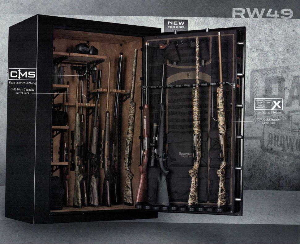 Browning RW49 Rawhide Wide Gun Safe Door Open 2