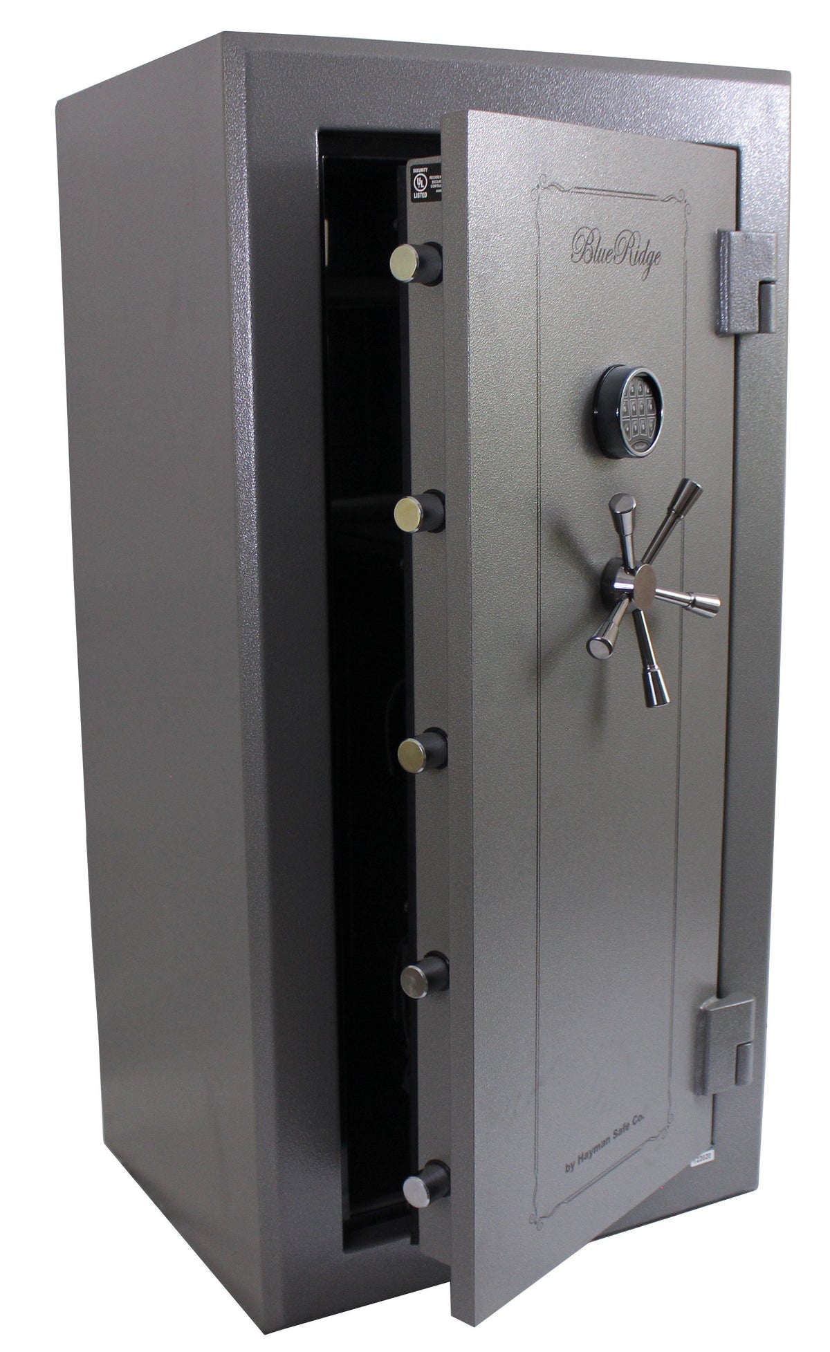 Hayman BR-5930 Blueridge Gun Rifle Safe Door Open with Bolts Out 2