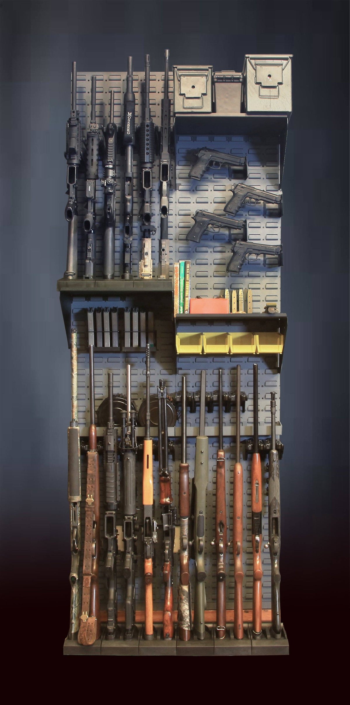Gun Wall Armory Kits - SecureIt SEC-GW-K3 Gun Wall / Vault / Armory Kit # 3SecureIt Gun Wall | Vault | Armory Kit # 3 SEC-GW-K3 2