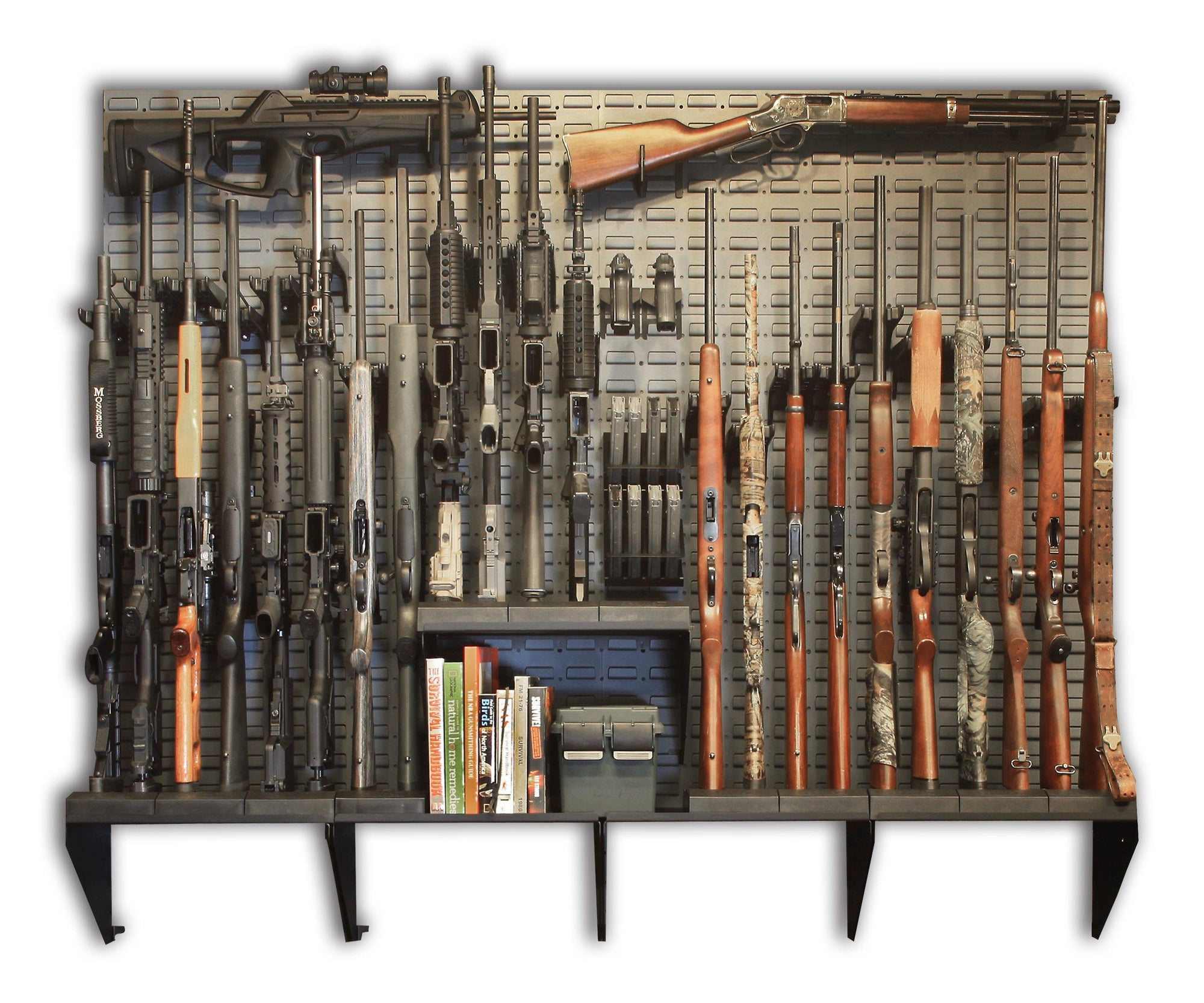 SecureIt Gun Wall | Vault | Armory Kit # 4 SEC-GW-K4