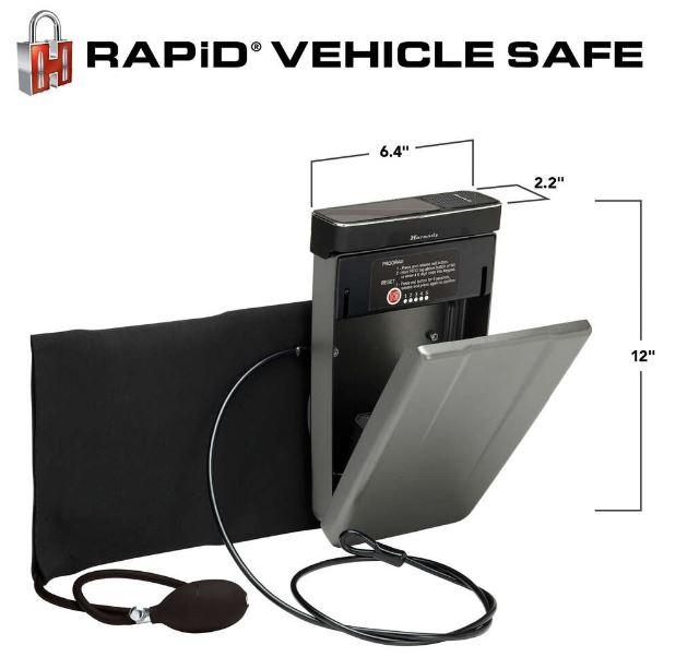 Hornady 98210 Rapid Vehicle Safe With Rfid Lock Safe And Vault 2417