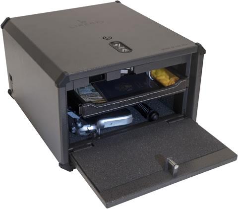 Handgun And Pistol Safes - Liberty HDX-350 Smart Vault Biometric Handgun &amp; Pistol Safe