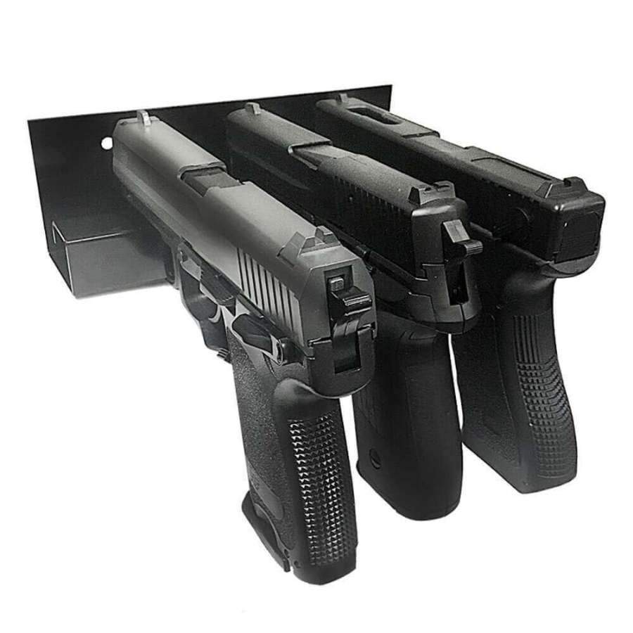 Stealth Biometric Handgun Hanger Safe Handgun Hangers with 3 Pistols