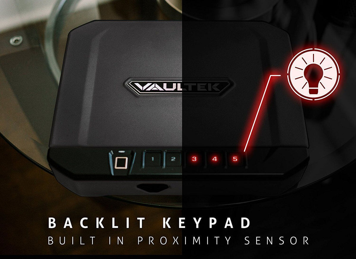 Handgun And Pistol Safes - Vaultek VT10i Lightweight Biometric Bluetooth Smart Safe