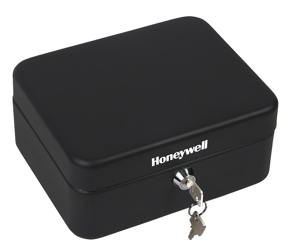 Honeywell 6111 Convertible Cash &amp; Key Box (10 Keys) with Key Lock
