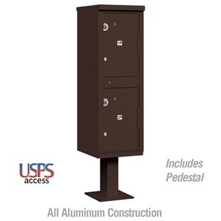 Mailboxes - Salsbury Outdoor Parcel Locker (Includes Pedestal) - USPS Access