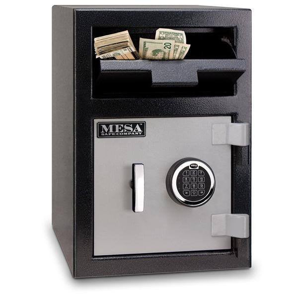 Mesa MFL2014E Front Load Depository Safe Drop with Cash